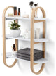 Umbra Bellwood Wall Shelf White/Natural