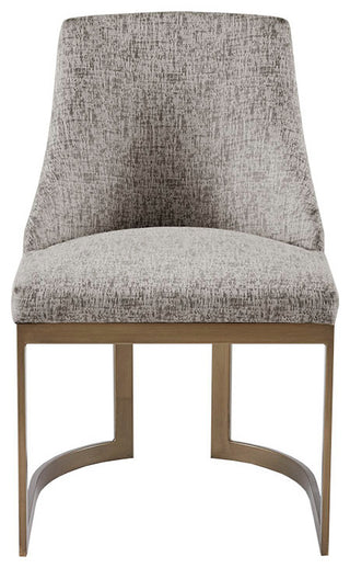 Madison Park Dining Chairs Transitional Modern Side Chairs, Set of 2, Grey, Dining Chair