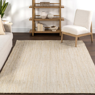 Nuloom Rigo Hand Woven Farmhouse Jute Area Rug, Off White 2'6"x16'
