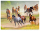 "Wild Horses Running" by Ata Alishahi, Canvas Art, 32"x24"