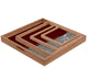 Deny Designs Bird Ave Texas A And M Maroon Square Tray