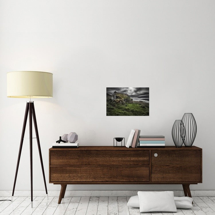 "Turf And Stones" Stretched Canvas Giclee by Bragi Ingibergsson, 24"x16"