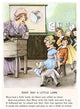 Mary Had a Little Lamb - Fine Art Giclee Print 24" x 36"