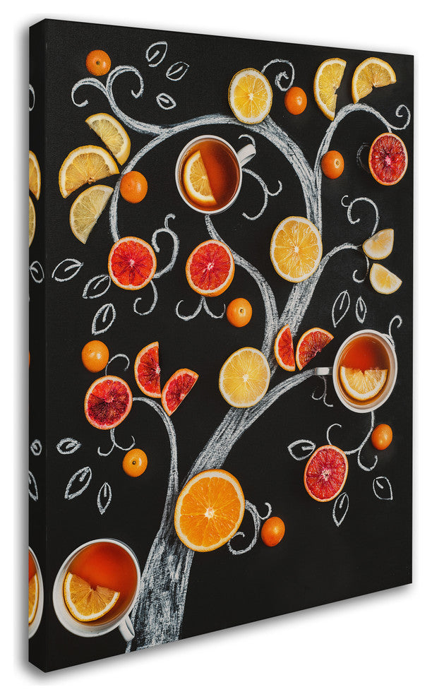 Dina Belenko 'Teatime Tree' Canvas Art, 24 x 18