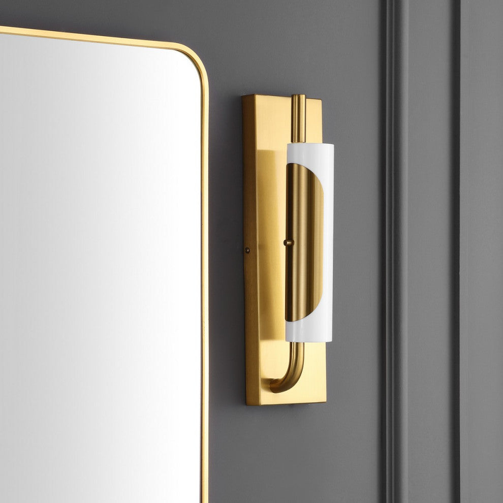 Safavieh Momo Led Lt 4.5" Wall Sconce, Brass