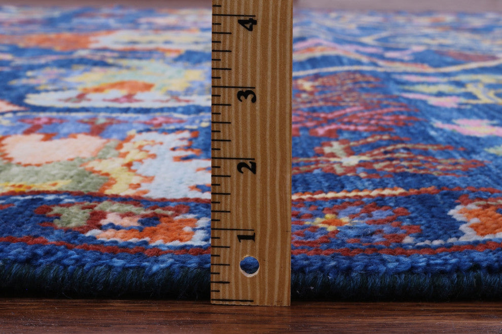 William Morris Hand Knotted Wool Rug 8' 3" X 10' 2" - Q13609