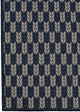 Outdoor Collection Geometric Rug - Bohemian Rug, Navy, 7'10"x10'