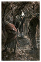 "Chasm In The Rock of Calvary" Digital Paper Print by James Tissot, 21"x32"