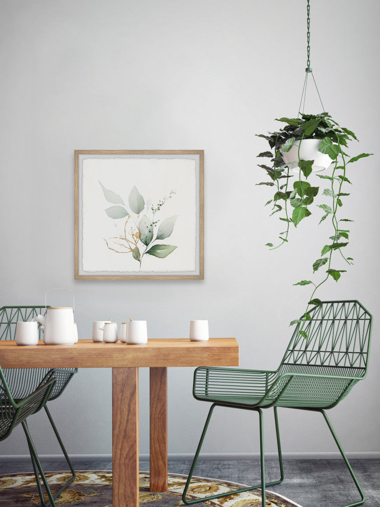 "Distinct Variety" Framed Painting Print, 32x32