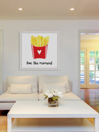 "Fries" Framed Print by Molly Rosner