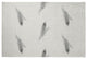 Feather Stripe Spring Chenille Rug, Lunar Gray, 4'x6'