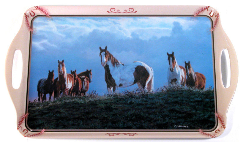 Wild Animal Serving Tray, Horse