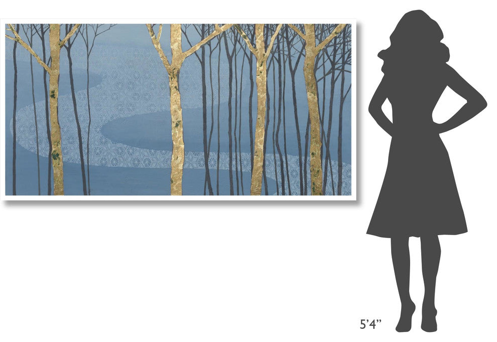 "Katonah" Digital Paper Print by Kathrine Lovell, 74"x38"