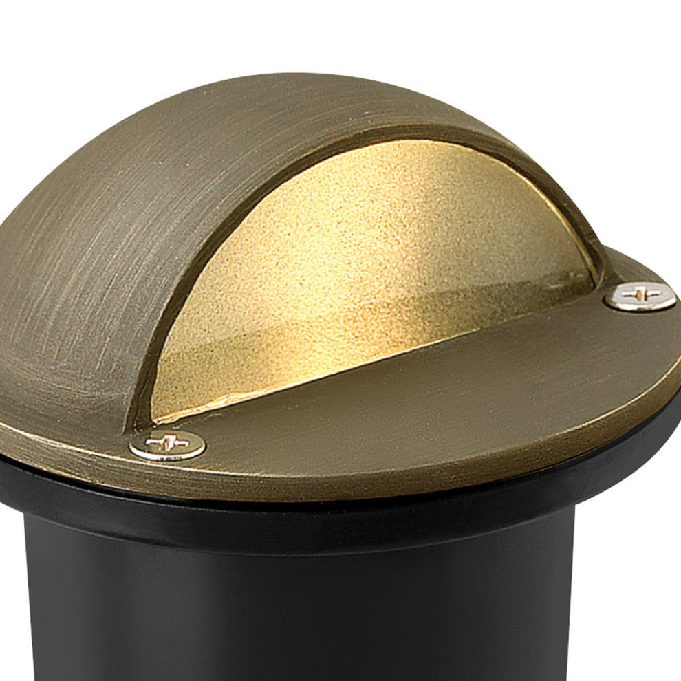 Hinkley Lighting 16707 12v 20w Solid Brass 4" Diameter Landscape - Matte Bronze