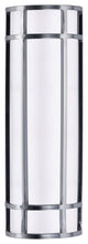 Moon Ray LED Wall Sconce, Satin Nickel