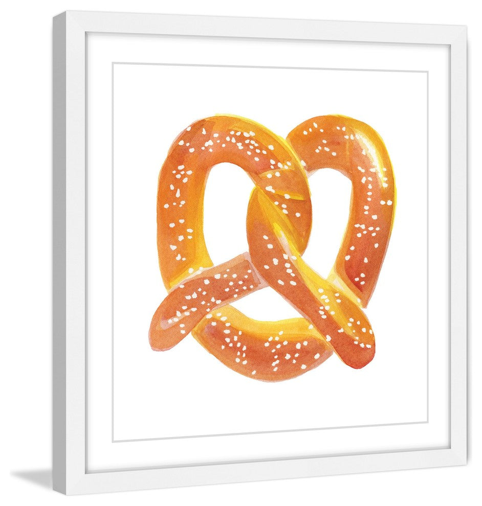 "Pretzel" Framed Painting Print