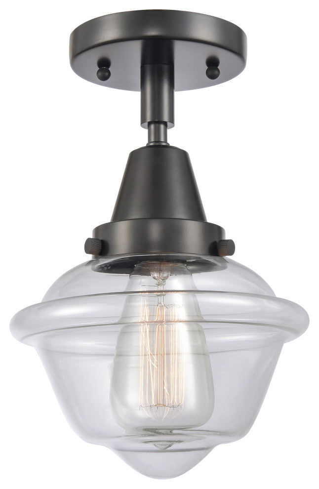 INNOVATIONS LIGHTING 447-1C-BK-G532 Small Oxford Flush Mount