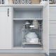 Home Zone Living Pull Out Drawer Cabinet Organizer, 2-Tier, 14 in. W x 20 in. D