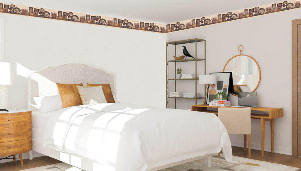 Signs Peel and Stick Wallpaper Border 15'x7"