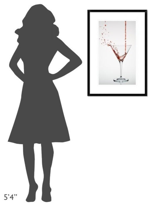 "Cocktail" Framed Digital Print by Christian Pabst, 20x30"