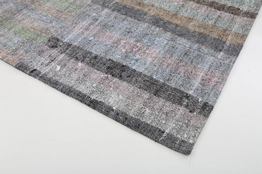 Rug N Carpet - Handmade Oriental 8' 1'' x 11' 6'' Vintage Patchwork Kilim Rug