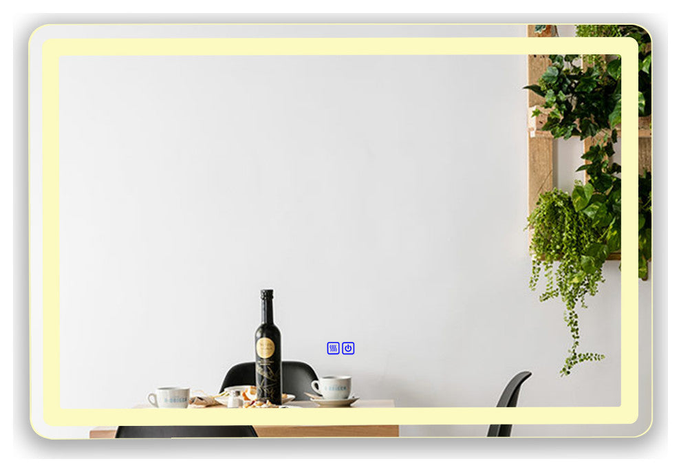 CHLOE Lighting LUMINOSITY Rectangular TouchScreen LED Mirror