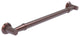 36" Grab Bar Smooth, Antique Copper