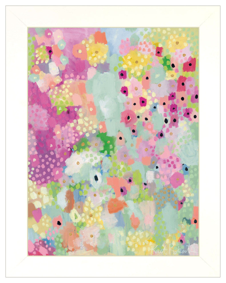 Mind in Repose I White Framed Print Wall Art