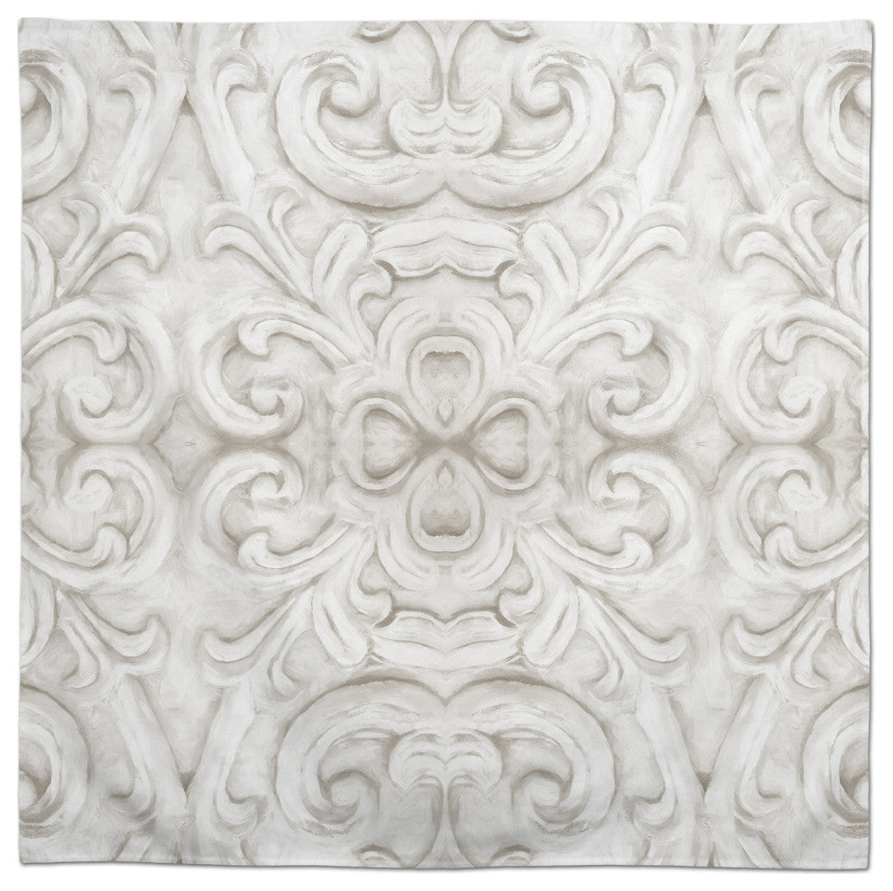 Ornate Carved Pattern 58x58 Tablecloth