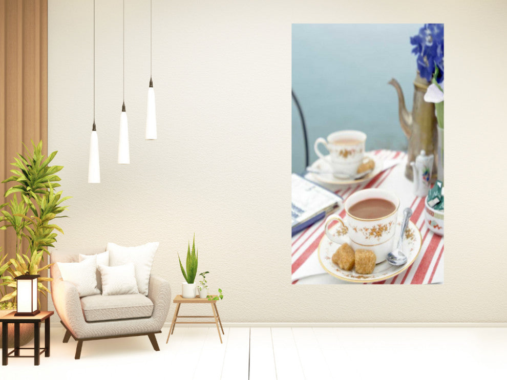Cup of Coffee 3 For Two Giclee Wrap Canvas Wall Art