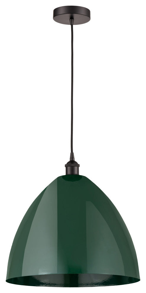 Innovations 616-1P-OB-MBD-16-GR-LED 1-Light Mini Pendant, Oil Rubbed Bronze