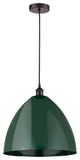 Innovations 616-1P-OB-MBD-16-GR-LED 1-Light Mini Pendant, Oil Rubbed Bronze