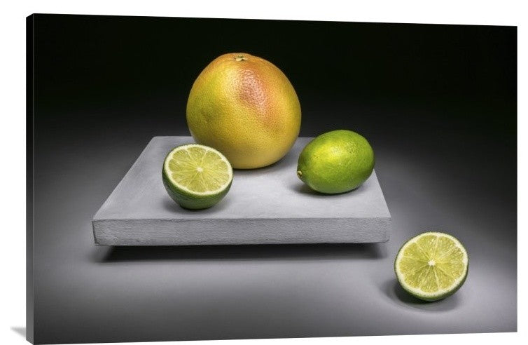 "Citrus Family" Stretched Canvas Giclee by Christophe Verot, 36x24"