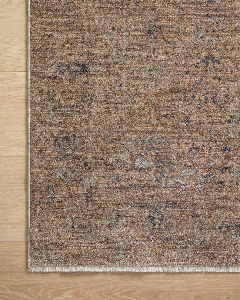 Angela Rose x Loloi Blake Taupe / Blue 2''-0" x 3''-0" Accent Rug