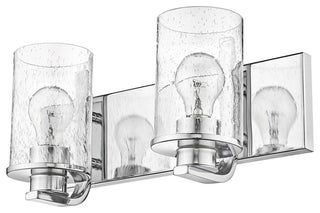 Z-Lite 492-2V Beckett 2 Light 16"W Bathroom Vanity Light - Olde Brass