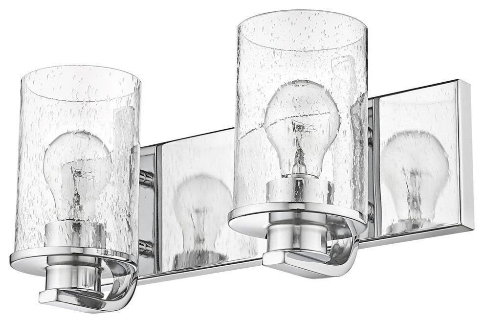 Z-Lite 492-2V Beckett 2 Light 16"W Bathroom Vanity Light - Olde Brass