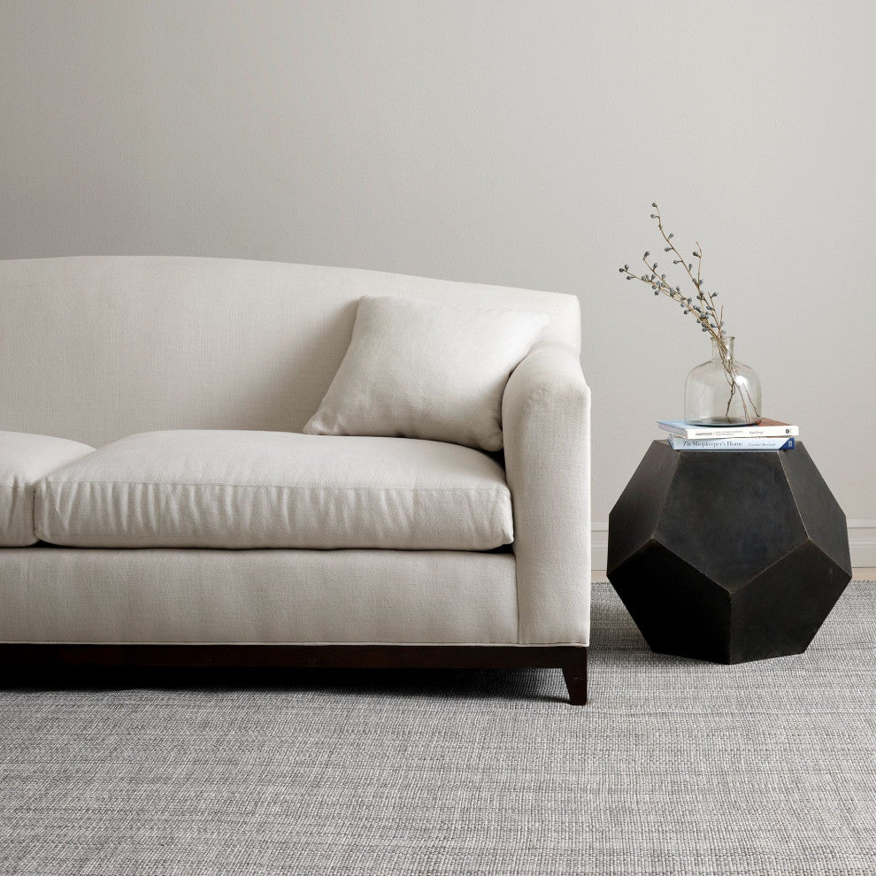 Dash & Albert Fusion Grey Handwoven Indoor/Outdoor Rug, Grey, 4' x 6'