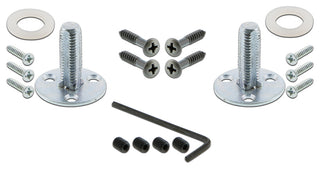 Double Victorian Plate With Victorian Knob, Antique Pewter