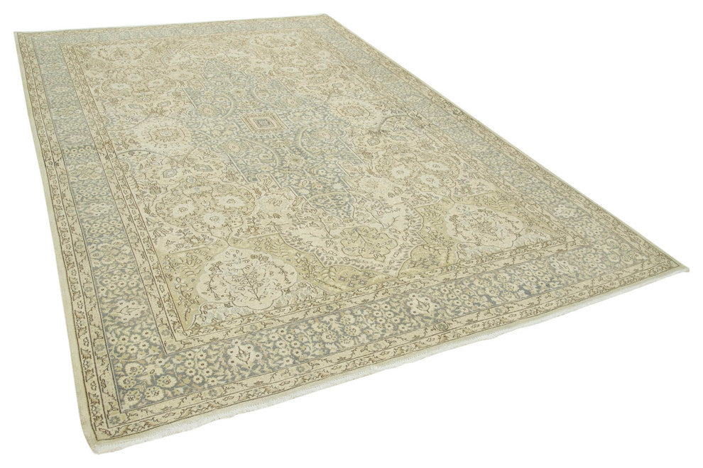 Rug N Carpet - Hand-knotted Turkish 6' 11'' x 10' 3'' Low Pile  Area Rug