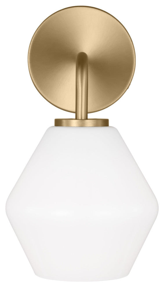 Generation Lighting 4002481 Jett 11" Tall Bathroom Sconce - Midnight Black