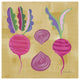 "Veggie Time IV" Digital Paper Print by Farida Zaman, 26"x26"