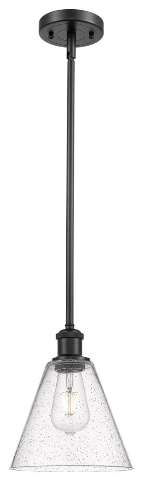 Innovations 516-1S-BK-GBC-84-LED 1-Light Mini Pendant, Matte Black