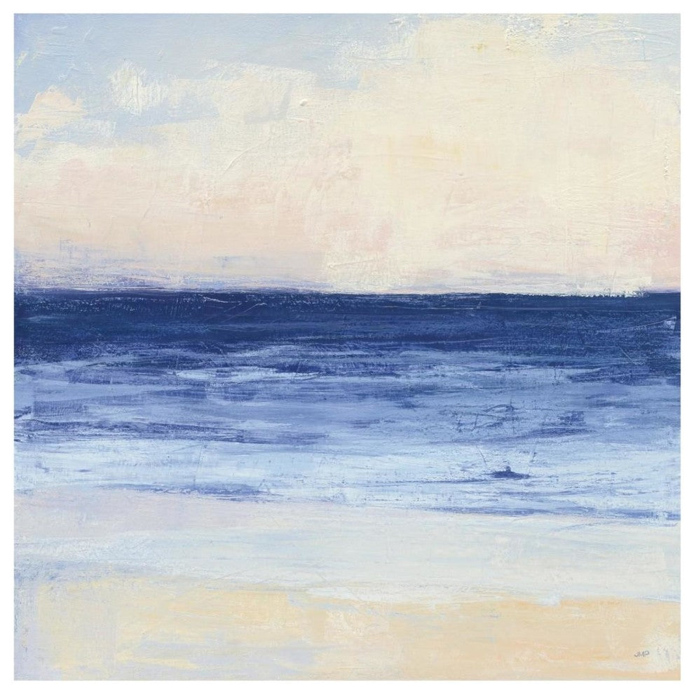 "True Blue Ocean I" Digital Paper Print by Julia Purinton, 32"x32"