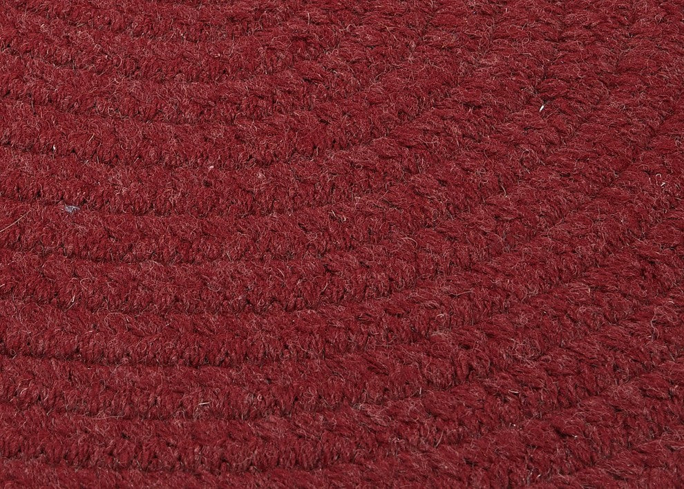 Colonial Mills Bristol WL52 Holly Berry Traditional Area Rug, Oval 2''x6''