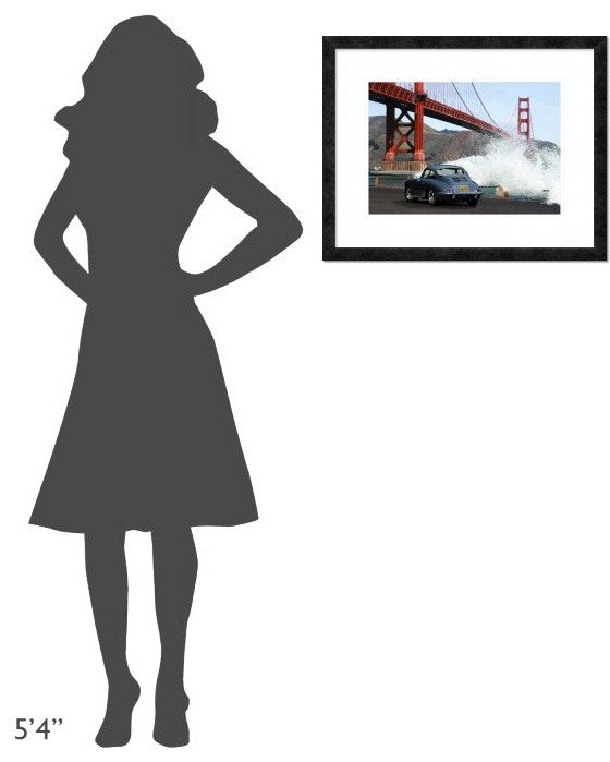 "Under the Golden Gate Bridge, San Francisco"  by Gasoline Images, 26x20"
