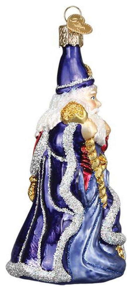 Old World Christmas Wizard Blown Glass Ornament