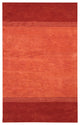 Metro Contemporary Area Rug, Red, 7'9" Round