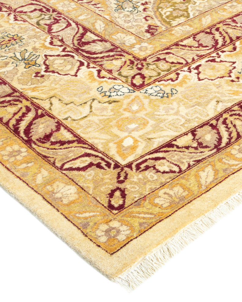 Adalynn, One-of-a-Kind Hand-Knotted Area Rug Ivory, 8'2"x10'1"