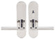 Sequoia Lever, Tubular Passage, Privacy Bolt, LH, Polished Stainless Steel