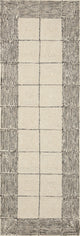 Chris Loves Julia x Loloi Francis Cream / Black 3'-6" x 5'-6" Accent Rug